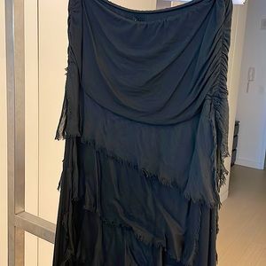 Sleeveless or Long Skirt